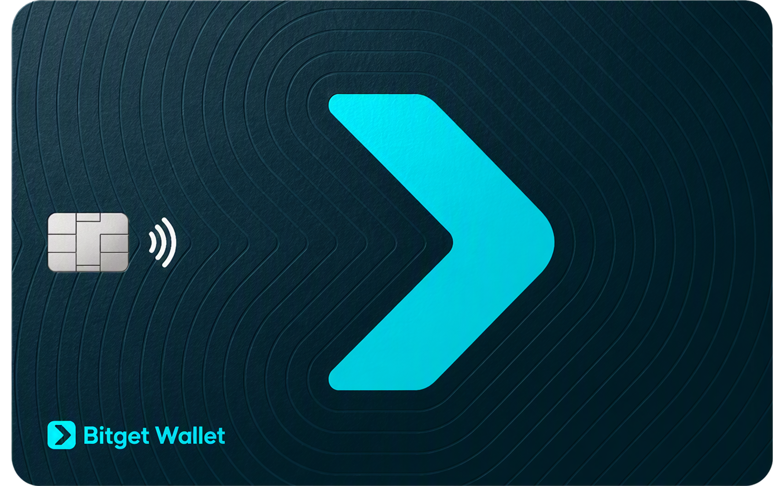 Bitget Wallet Card 卡面設計，質感版