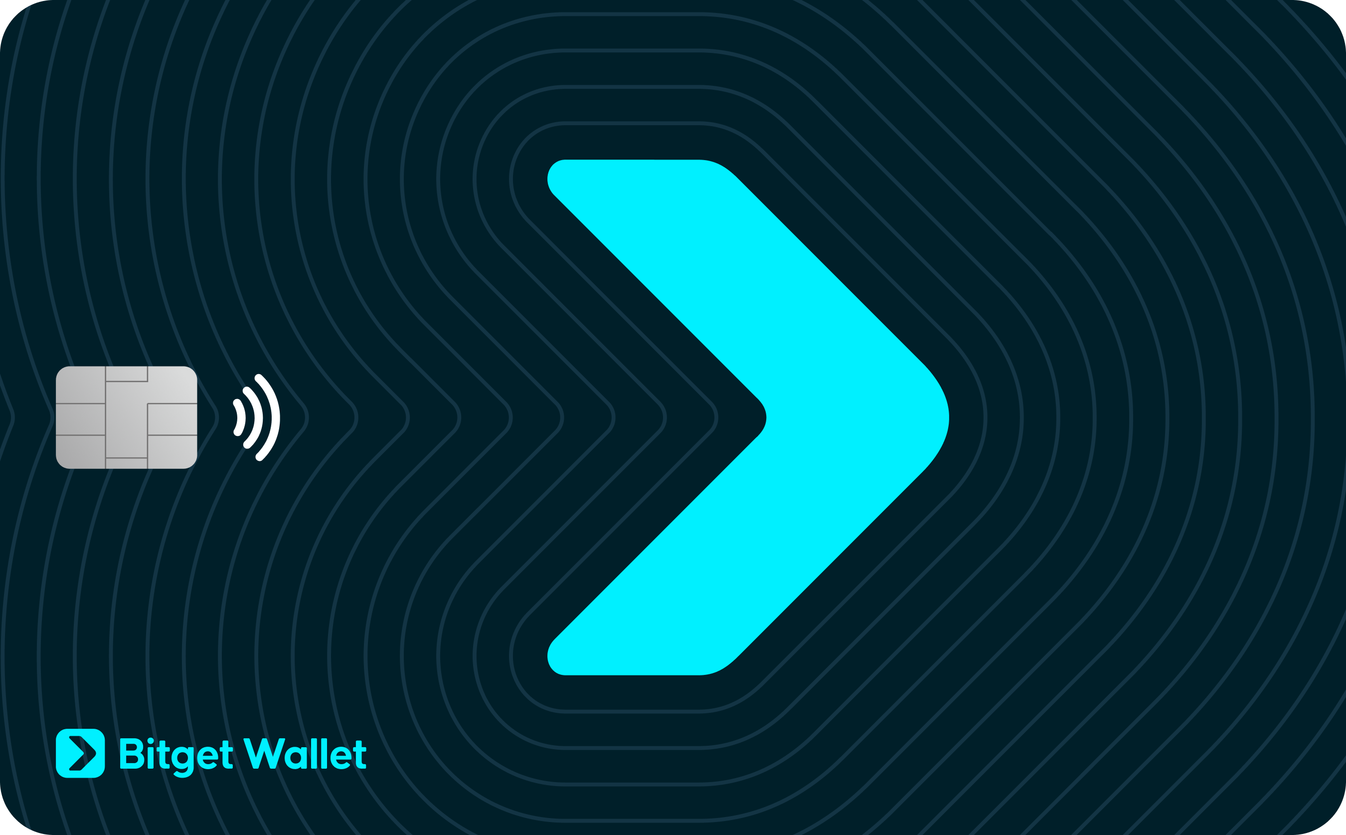 Bitget Wallet Card 卡面設計，標準版
